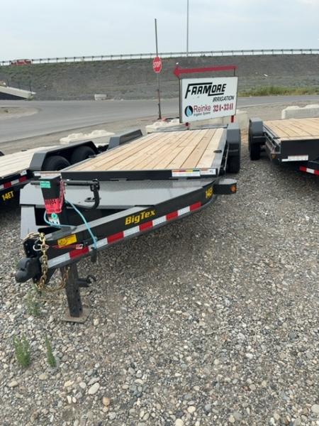 New 2026 Big Tex Trailers 7X20 EQUIPMENT TRAILER 15.4K WITH MEGA RAMPS