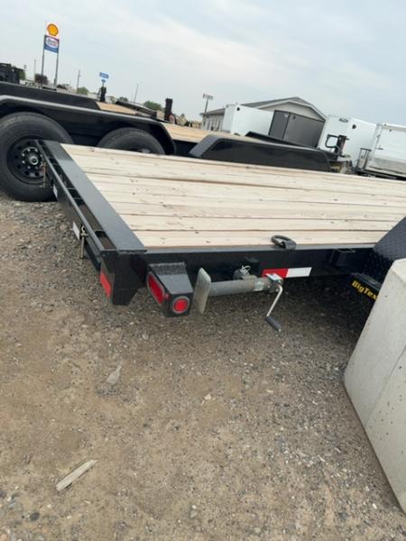 New 2025 Big Tex Trailers 7X18 EQUIPMENT TRAILER 14K WITH SLIDE IN RAMPS