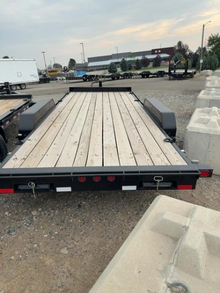 New 2025 Big Tex Trailers 7X18 EQUIPMENT TRAILER 14K WITH SLIDE IN RAMPS