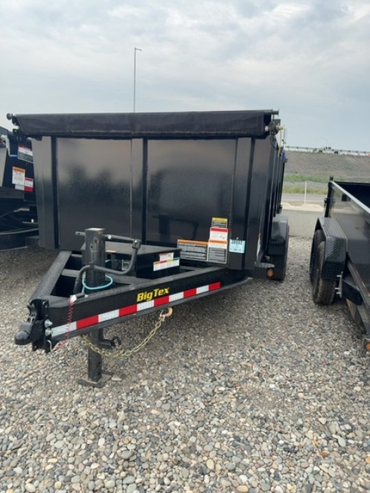 New 2026 Big Tex Trailers 7X16 DUMP TRAILER 14K WITH 4FT SIDES