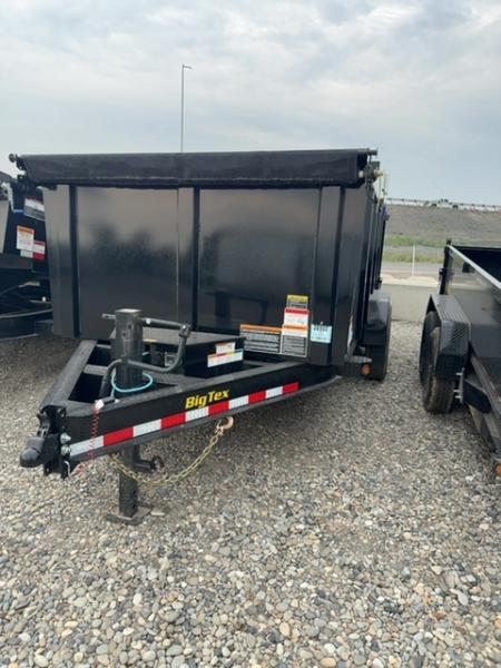 New 2026 Big Tex Trailers 7X16 DUMP TRAILER 14K WITH 4FT SIDES