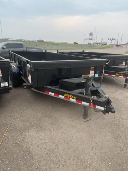New 2026 Big Tex Trailers 7X16 DUMP TRAILER 14K WITH 2FT SIDES