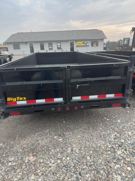 New 2026 Big Tex Trailers 7X16 DUMP TRAILER 14K WITH 2FT SIDES