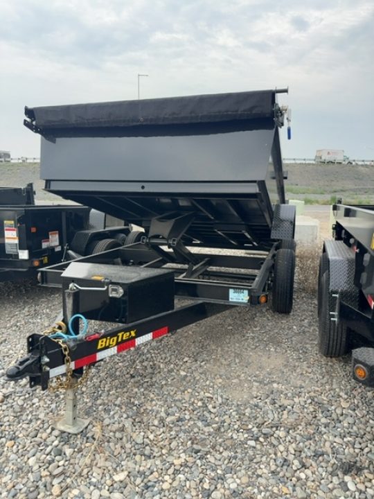 New 2026 Big Tex Trailers 7X12 DUMP TRAILER 14K WITH 2FT SIDES