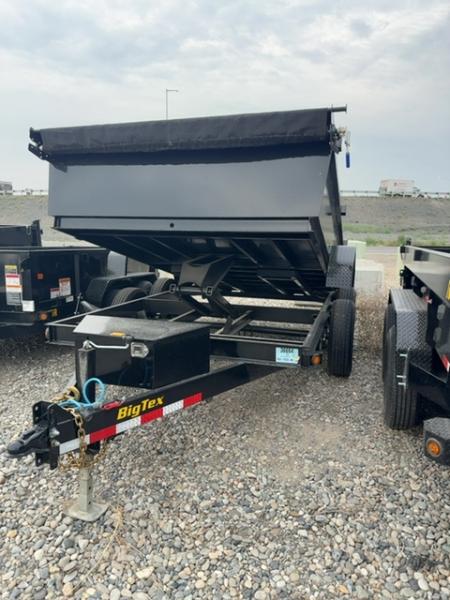 New 2026 Big Tex Trailers 7X12 DUMP TRAILER 14K WITH 2FT SIDES