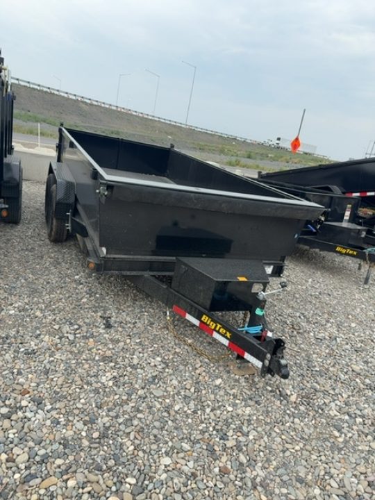 New 2027 Big Tex Trailers 7X14 DUMP TRAILER 14K WITH 2FT SIDES