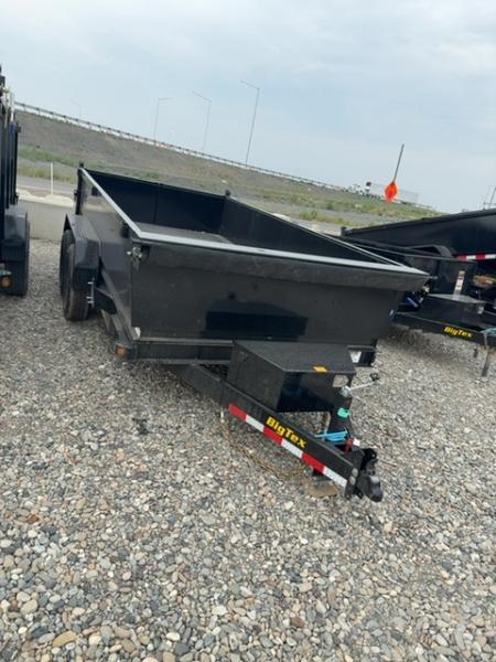 New 2027 Big Tex Trailers 7X14 DUMP TRAILER 14K WITH 2FT SIDES