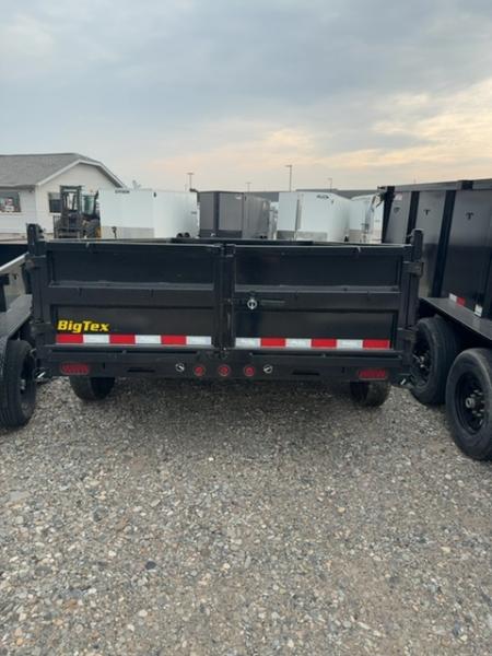 New 2027 Big Tex Trailers 7X14 DUMP TRAILER 14K WITH 2FT SIDES