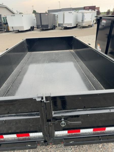 New 2027 Big Tex Trailers 7X14 DUMP TRAILER 14K WITH 2FT SIDES