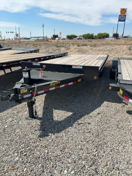 New 2025 Big Tex Trailers 8.5X20 OVER AXLE EQUIPMENT TRAILER 14K WITH SLIDE IN RAMPS