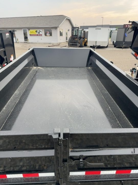 New 2026 Big Tex Trailers 7X14 TELESCOPING DUMP TRAILER 15.4K WITH 2FT SIDES