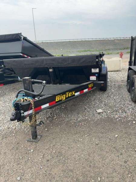 New 2026 Big Tex Trailers 7X14 TELESCOPING DUMP TRAILER 15.4K WITH 2FT SIDES