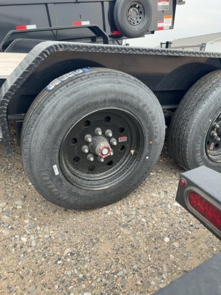 New 2025 Big Tex Trailers 7X22 EQUIPMENT TRAILER 17.5K WITH MEGA RAMPS
