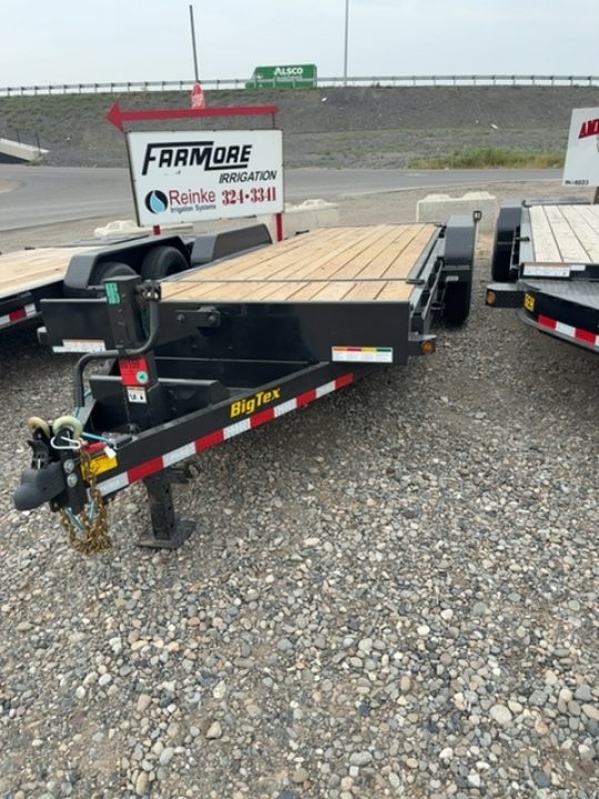New 2026 Big Tex Trailers 7X20 TILT TRAILER 17.5K WITH SPLIT DECK