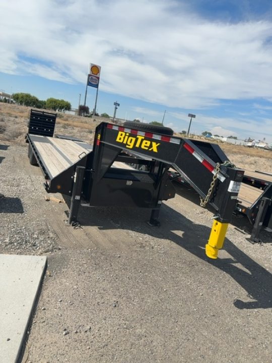 New 2025 Big Tex Trailers 25+5 GOOSENECK TRAILER 23.9K WITH MEGA RAMPS
