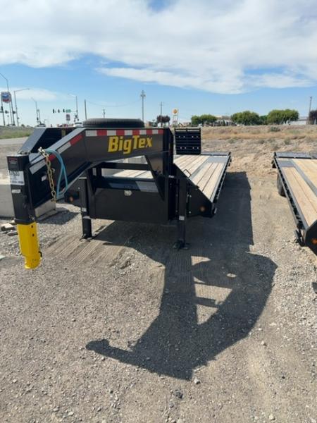 New 2025 Big Tex Trailers 25+5 GOOSENECK TRAILER 23.9K WITH MEGA RAMPS