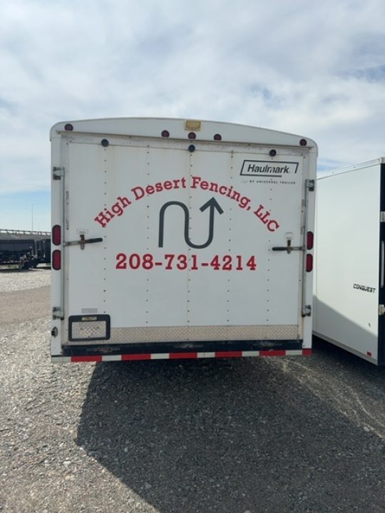 Used 2007 Haulmark 8.5X21 SNOW TRAILER