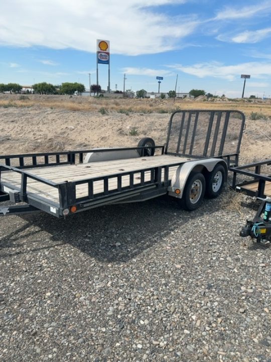 Used 2015 PJ Trailers 7X16 UTILITY TRAILER 7K