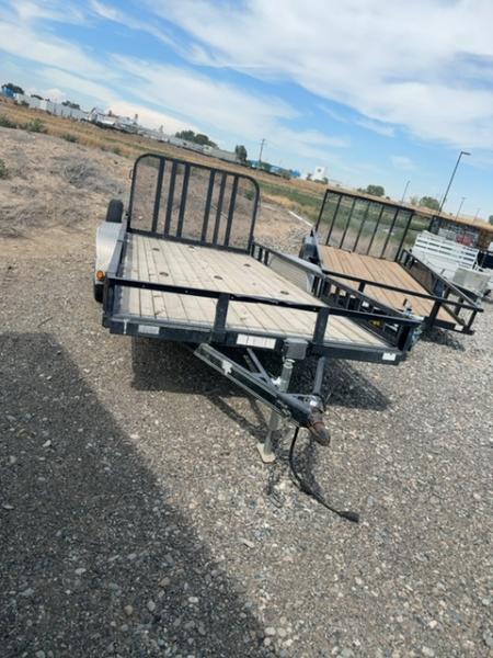 Used 2015 PJ Trailers 7X16 UTILITY TRAILER 7K