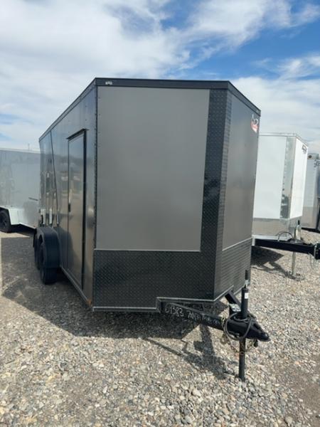 Used 2025 Quality Cargo 7X14 CARGO 7K RAMP