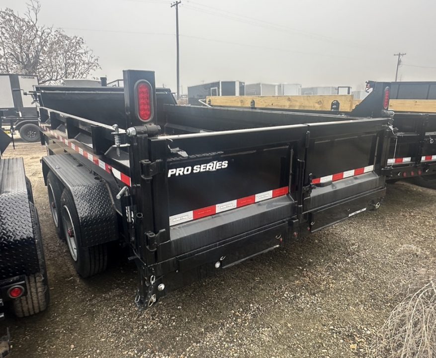 New 2025 Sure-Trac 7X14 TELESCOPING DUMP 17.5K
