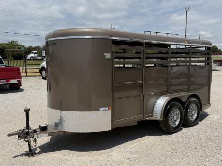 Used 2023 Delta 3 Horse Bumper Pull Horse Trailer