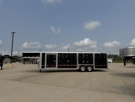 New 2027 Wilson Trailer Company PSGN-5728 Stock / Stock Combo Trailer