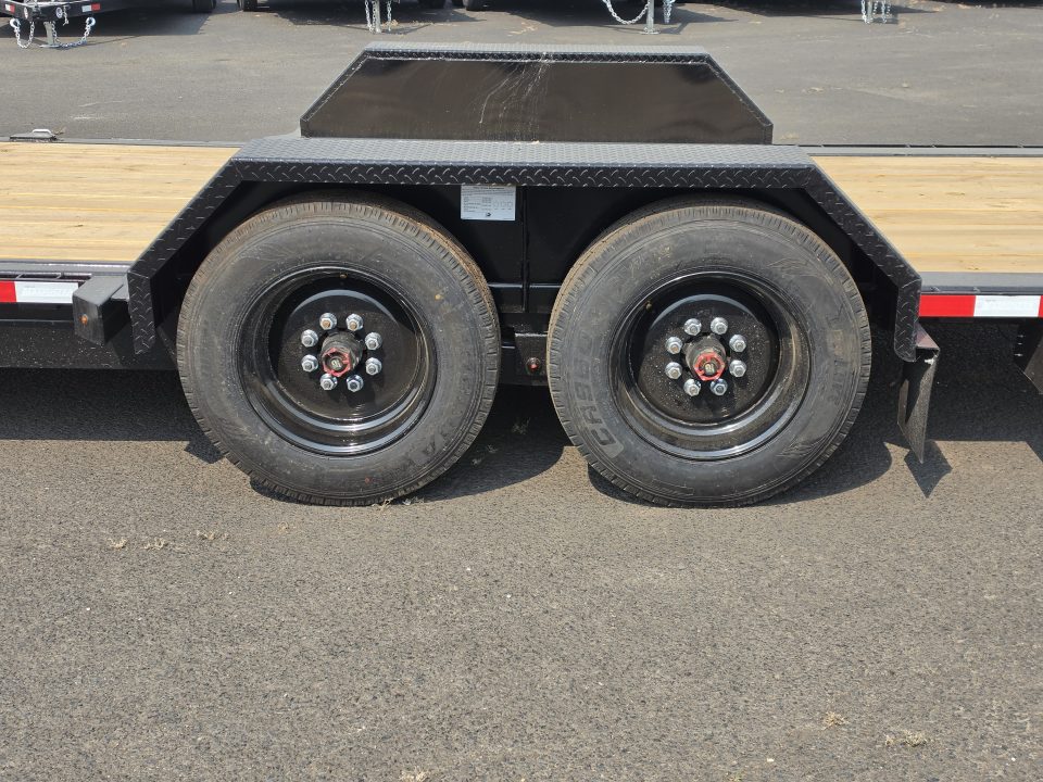 New 2025 Midsota 7x22 Split Tilt HD Equipment Trailer 17.6K GVWR