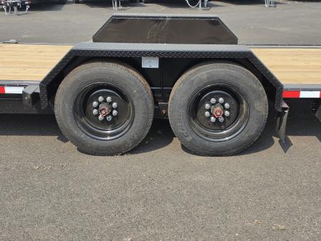New 2025 Midsota 7x22 Split Tilt HD Equipment Trailer 17.6K GVWR