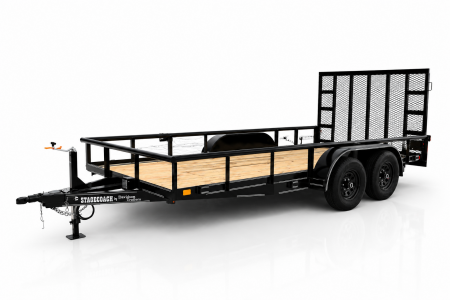 New 2026 Stagecoach Trailers 83X16PTMDTA52 Equipment Trailer