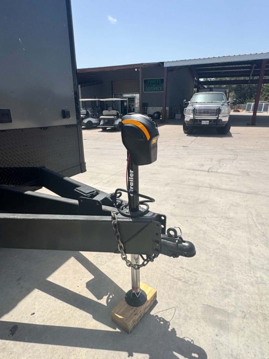 Used 2023 Haulmark 8.5X28 EDGE PRO RACE TRAILER WITH AC, WINCH & ELECTRIC JACK Car / Racing Trailer