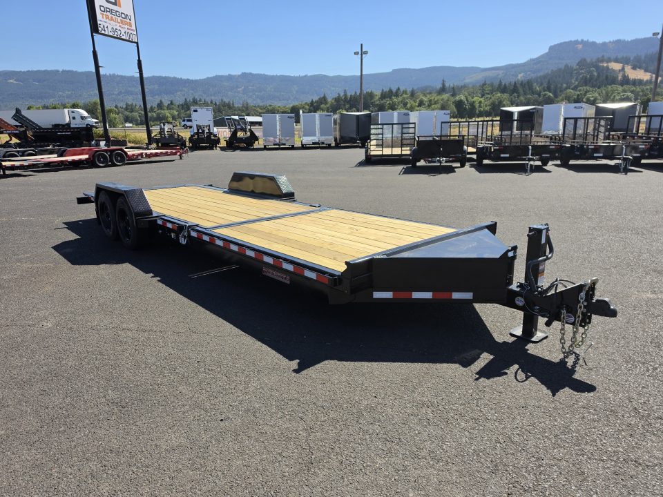 New 2026 Midsota 7x24 Split Tilt HD Equipment Trailer 17.6K GVWR