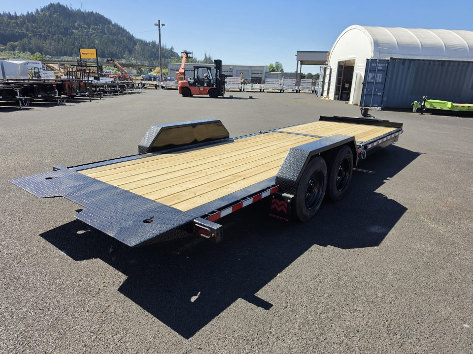 New 2026 Midsota 7x24 Split Tilt HD Equipment Trailer 17.6K GVWR