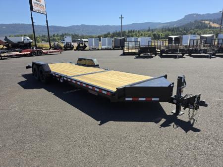 New 2026 Midsota 7x24 Split Tilt HD Equipment Trailer 17.6K GVWR