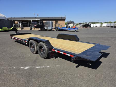 New 2026 Midsota 7x24 Split Tilt HD Equipment Trailer 17.6K GVWR