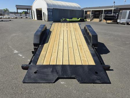 New 2026 Midsota 7x24 Split Tilt HD Equipment Trailer 17.6K GVWR