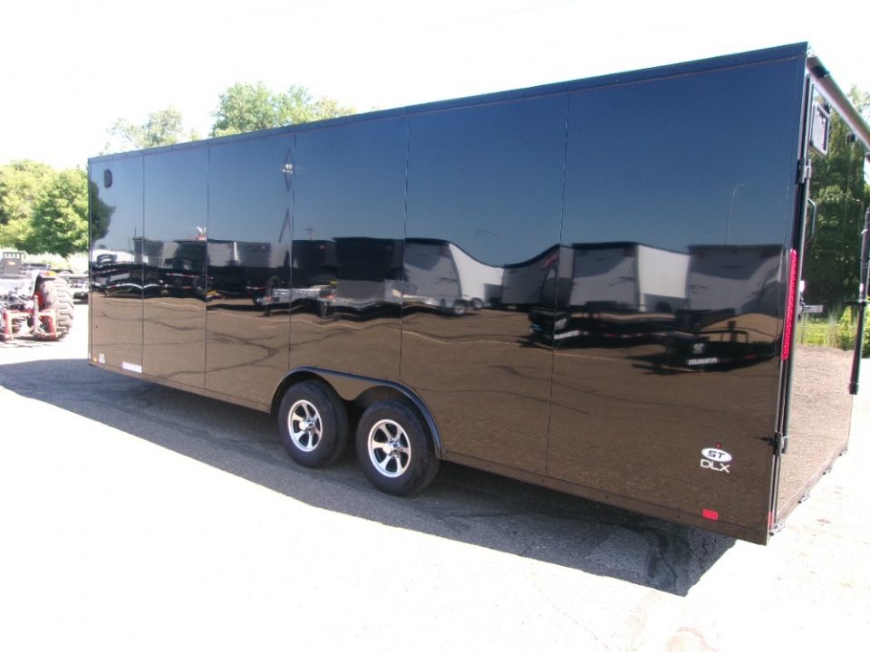 New 2026 Look Trailers 8.5X24 ST DLX FLAT TOP V-NOSE CAR HAULER 10K Cargo / Enclosed Trailer