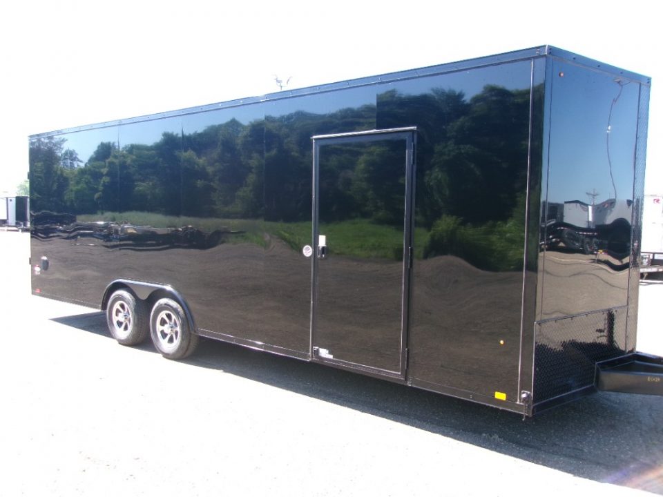 New 2026 Look Trailers 8.5X24 ST DLX FLAT TOP V-NOSE CAR HAULER 10K Cargo / Enclosed Trailer