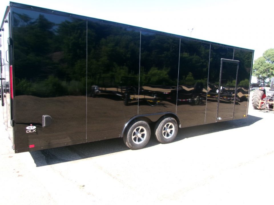 New 2026 Look Trailers 8.5X24 ST DLX FLAT TOP V-NOSE CAR HAULER 10K Cargo / Enclosed Trailer