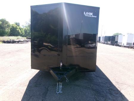 New 2026 Look Trailers 8.5X24 ST DLX FLAT TOP V-NOSE CAR HAULER 10K Cargo / Enclosed Trailer