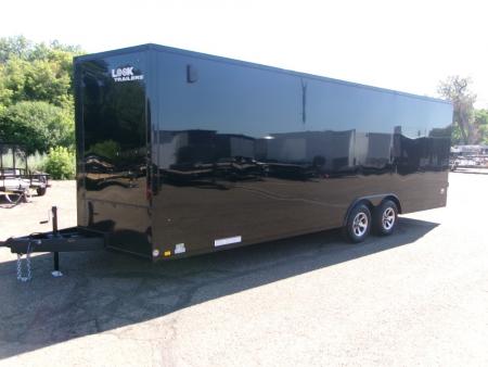 New 2026 Look Trailers 8.5X24 ST DLX FLAT TOP V-NOSE CAR HAULER 10K Cargo / Enclosed Trailer