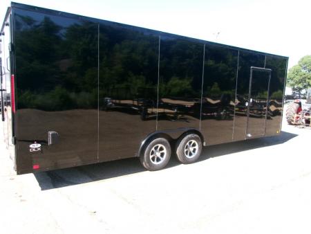New 2026 Look Trailers 8.5X24 ST DLX FLAT TOP V-NOSE CAR HAULER 10K Cargo / Enclosed Trailer
