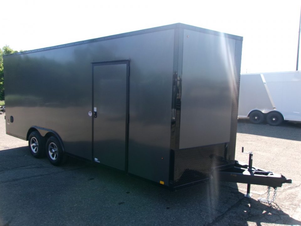 New 2026 Look Trailers 8.5X20 ST DLX FLAT TOP V-NOSE CAR HAULER 10K Cargo / Enclosed Trailer