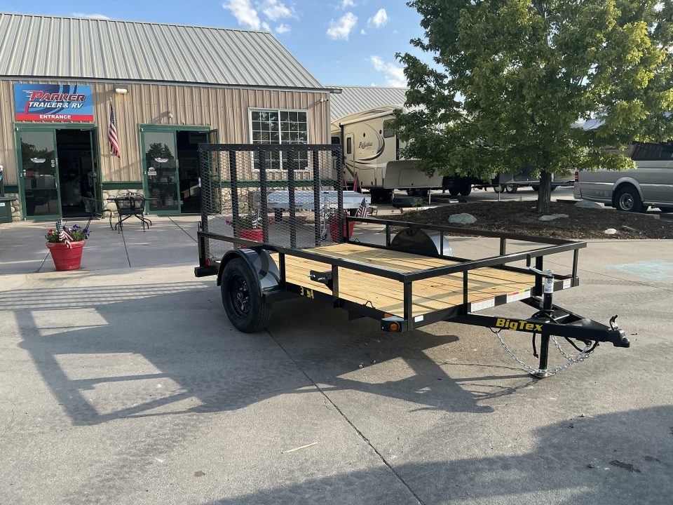 New 2027 Big Tex 35SA-10R1A-4PBK Utility Trailer