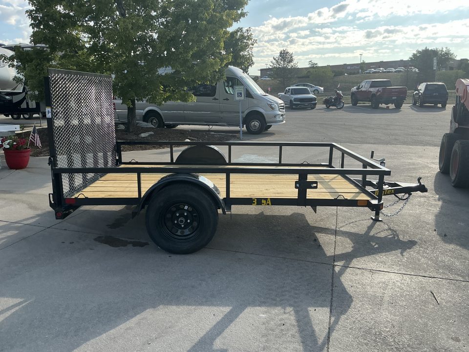 New 2027 Big Tex 35SA-10R1A-4PBK Utility Trailer