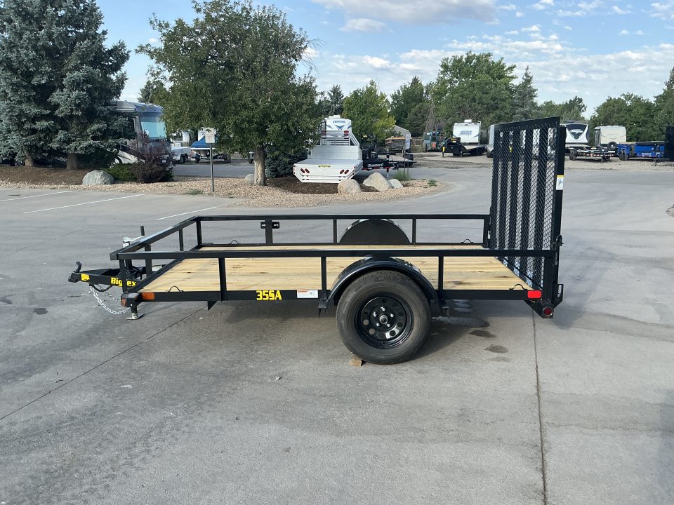 New 2027 Big Tex 35SA-10R1A-4PBK Utility Trailer