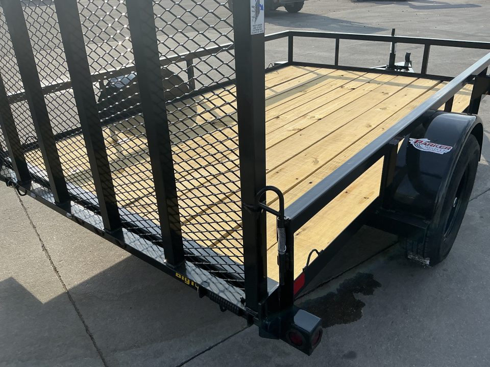 New 2027 Big Tex 35SA-10R1A-4PBK Utility Trailer
