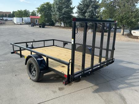 New 2027 Big Tex 35SA-10R1A-4PBK Utility Trailer