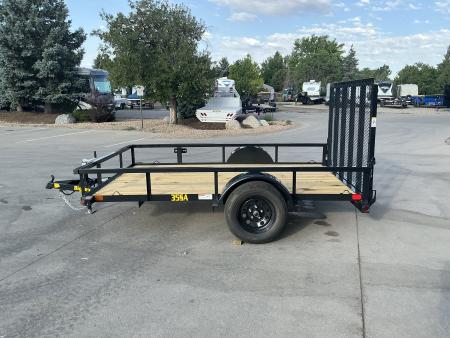 New 2027 Big Tex 35SA-10R1A-4PBK Utility Trailer
