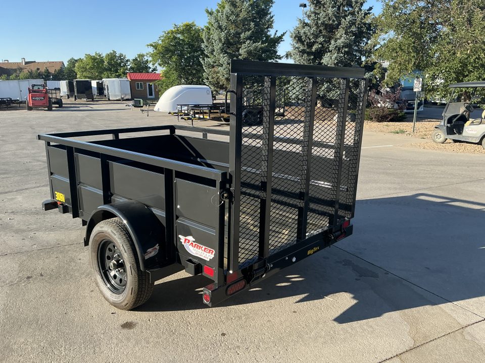 New 2026 Big Tex 30SV-08BK Utility Trailer